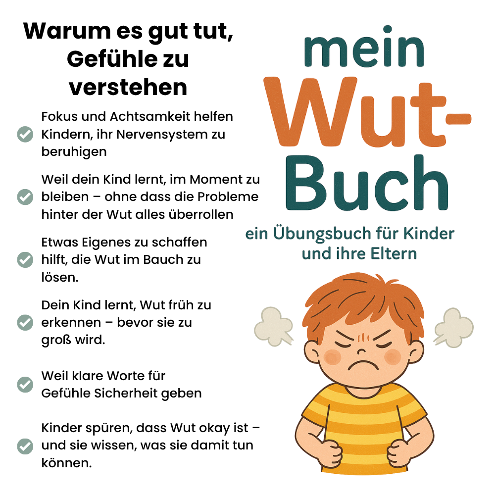 Gefühlszauber Duo – Mein Wut-Buch + Kinderbuch Gefühle