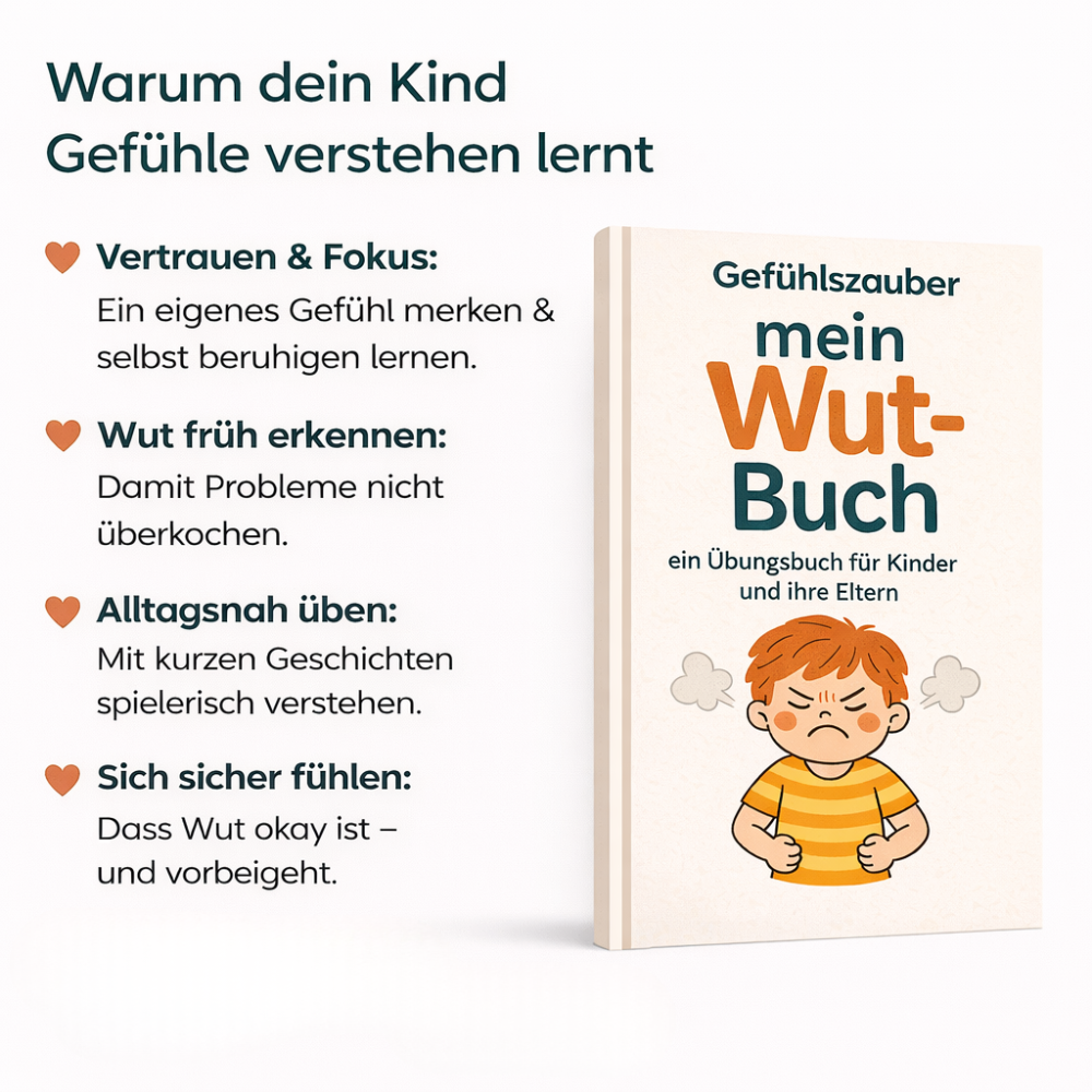 Gefühlszauber Wut-Buch – Mach dein Kind emotional stark!